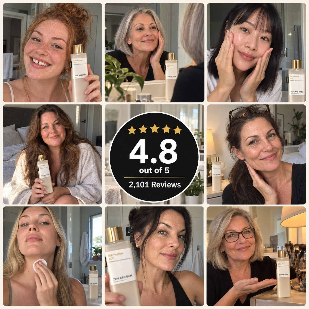 Real Zenlaro customers, 4.8 out of 5 from 2,101 reviews