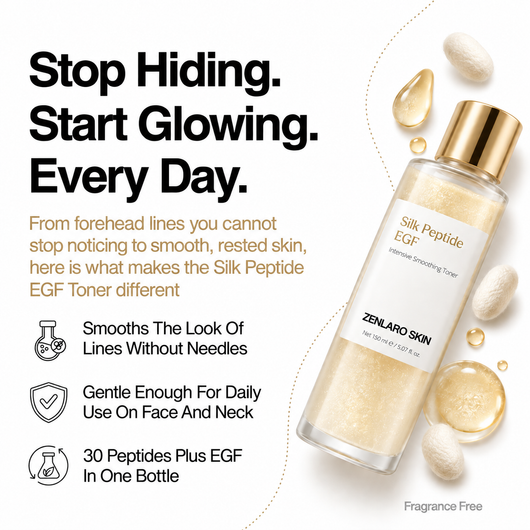 Zenlaro Skin™ Silk Peptide EGF Toner